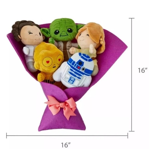 Star Wars Plush Toy Set bouquet - Green, Yellow, Blue
NEW - Picture 7 of 11